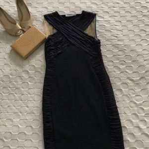 Like new, worn once. Bailey 44 dark navy dress